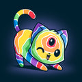 Psychedelic Cat