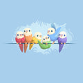 Rainbow Parakeets