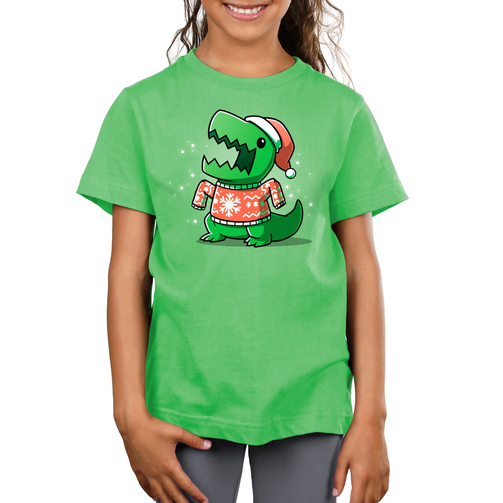 T-Rex Christmas Sweater