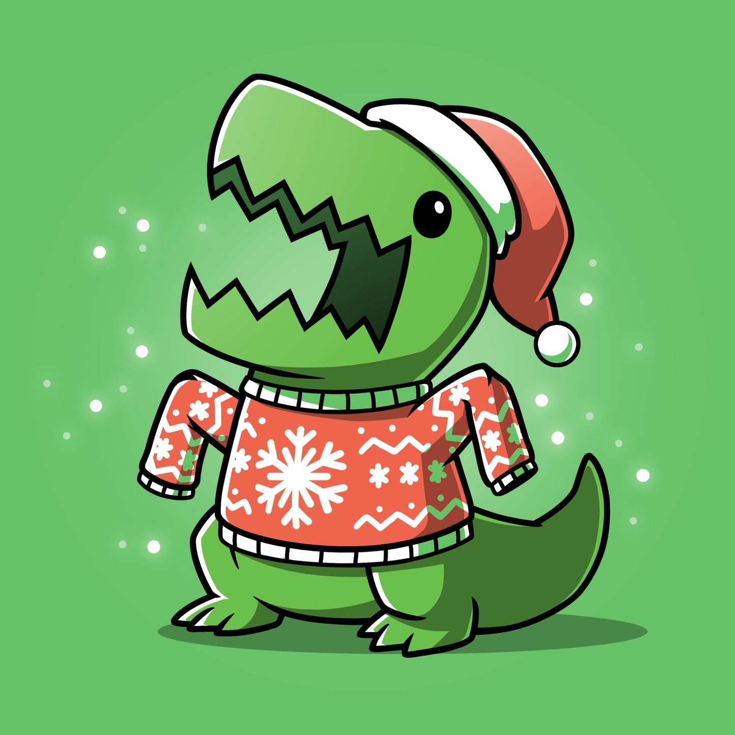 T-Rex Christmas Sweater