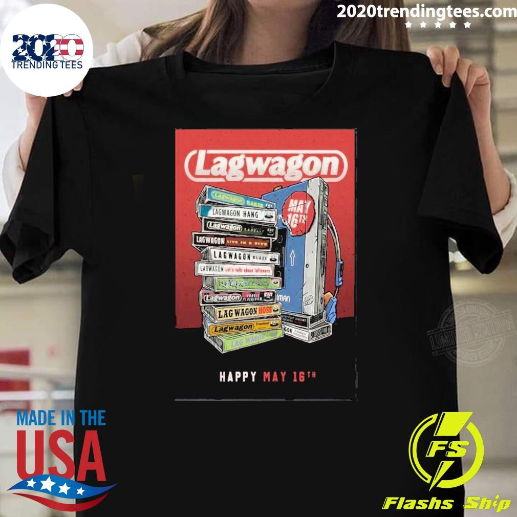 Lagwagon Celebrating 35 Years Fat Wreck Chords May 16 2026 San Francisco Ca Poster (1)