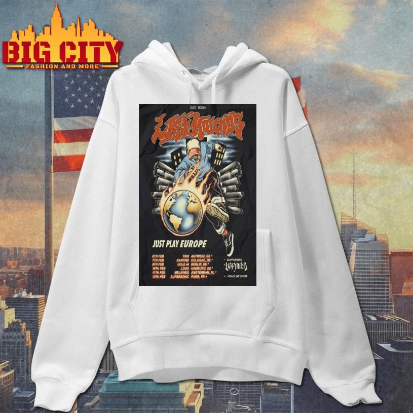 Last Hounds Europe Tour 2026 Poster Shirt