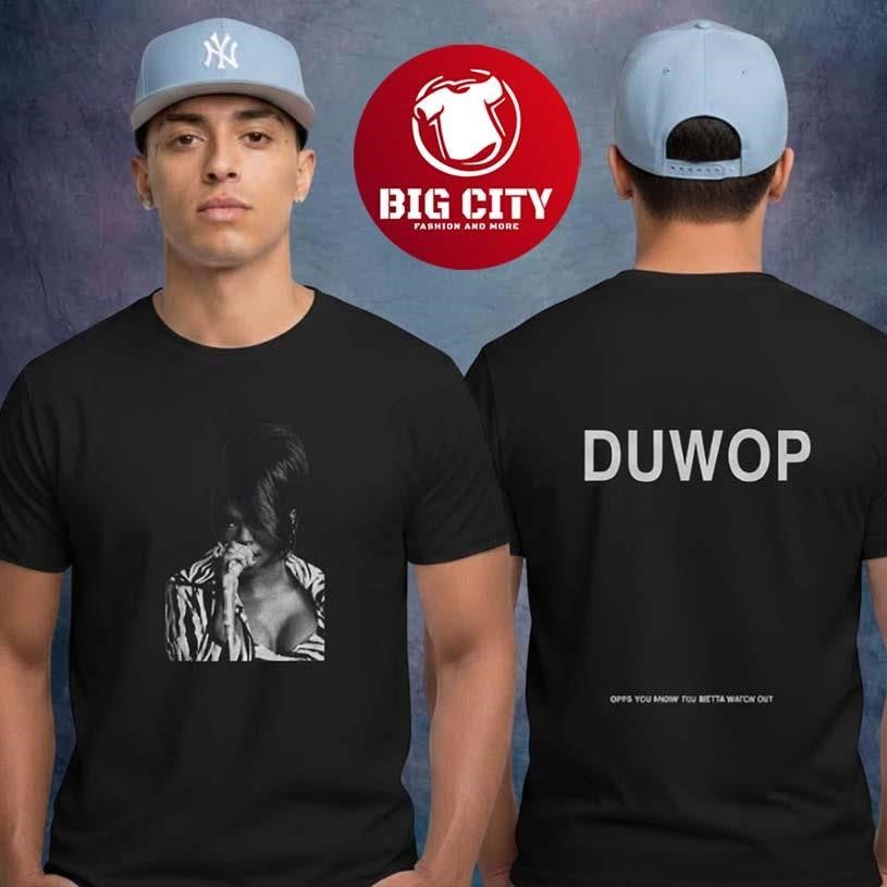 Lauryn Hill Merch LA Pop Up Store DUWOP Two Sided Shirt