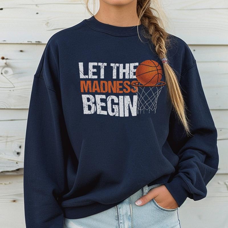 Let Madness Begin Basketball March Madness Tournament Group Shirts T-Shirts