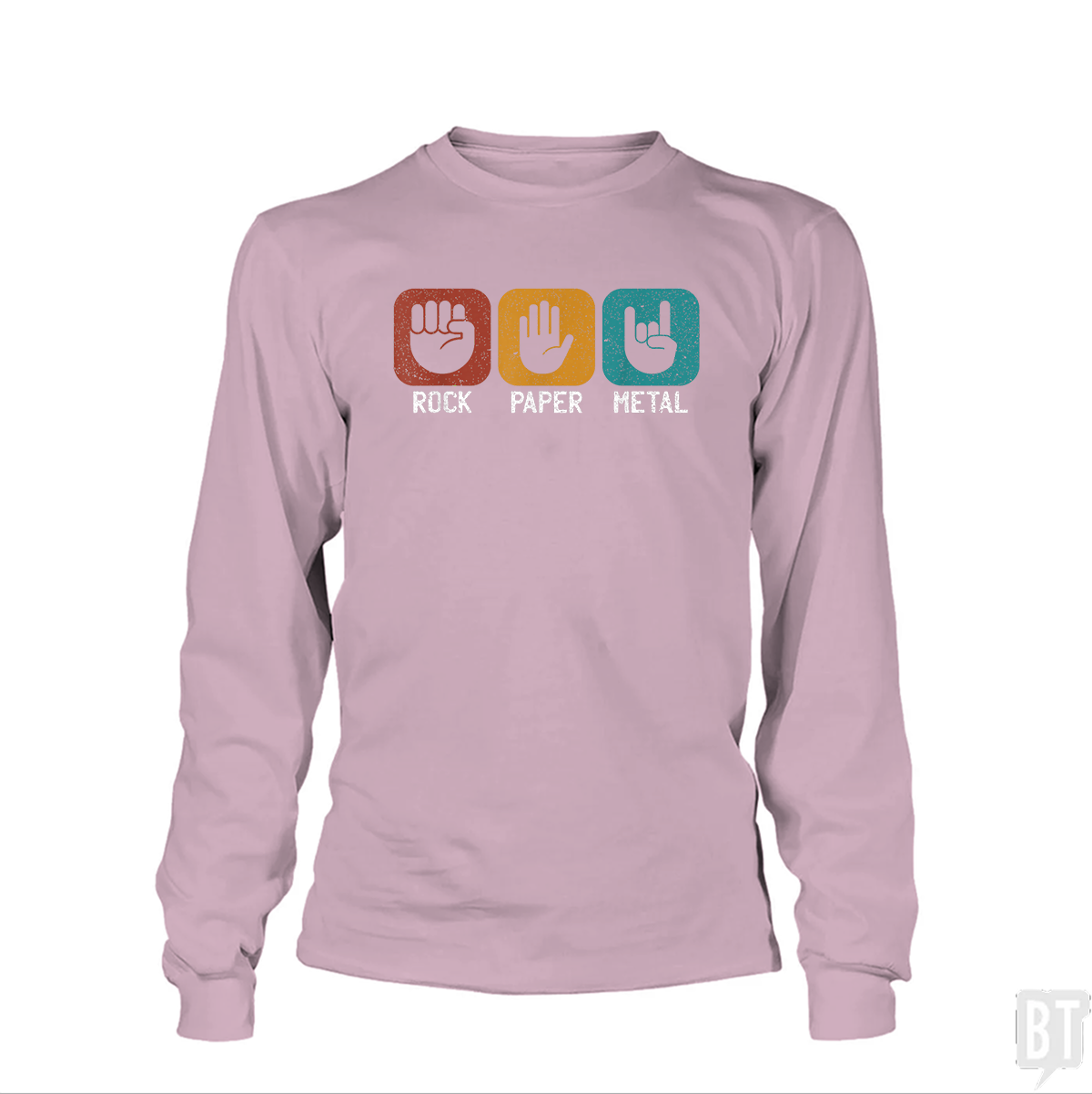 Rock Paper Metal Long Sleeve