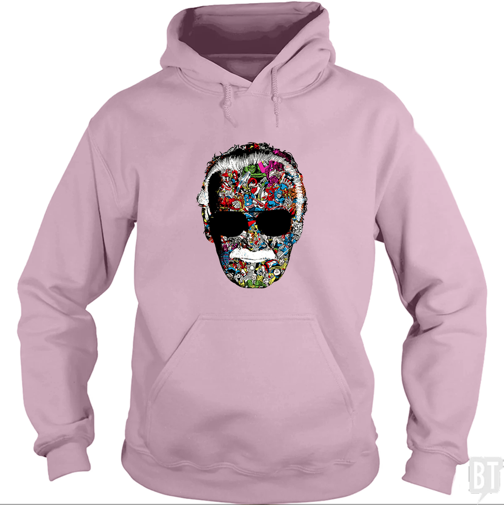 Stan Lee Man of Many Faces Hoodie