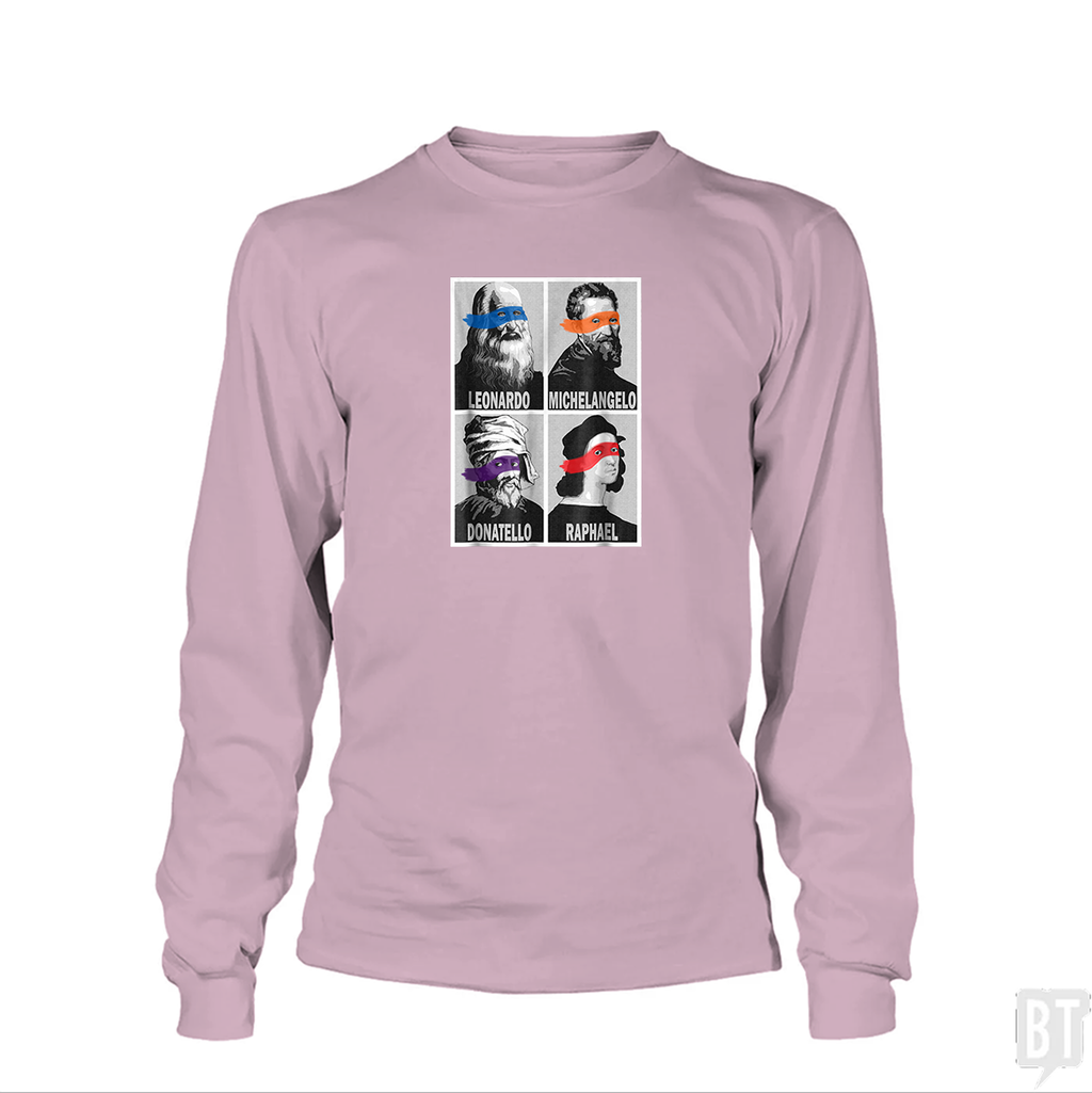 Renaissance Ninja Artists Long Sleeve