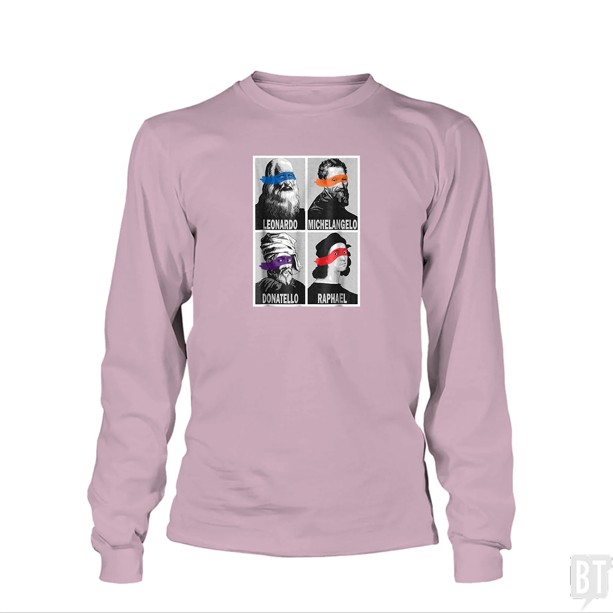 Renaissance Ninja Artists Long Sleeve