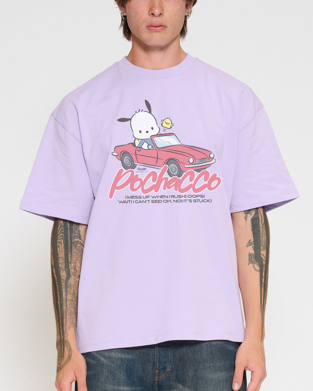 Pochacco Peak Hour Oversized Tee