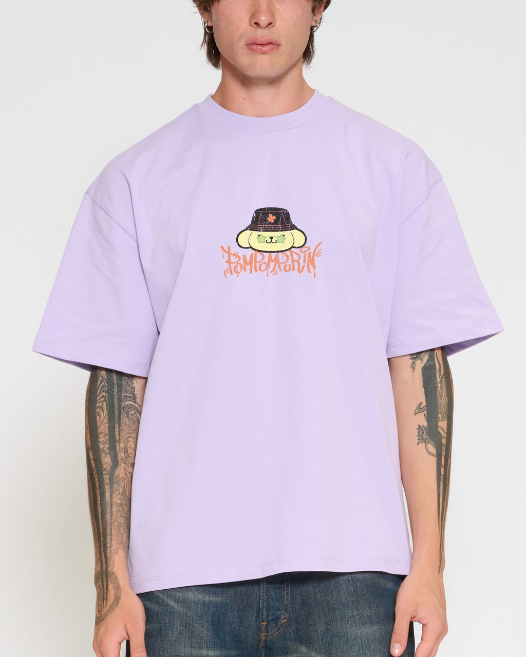 Pompompurin Street Oversized Tee