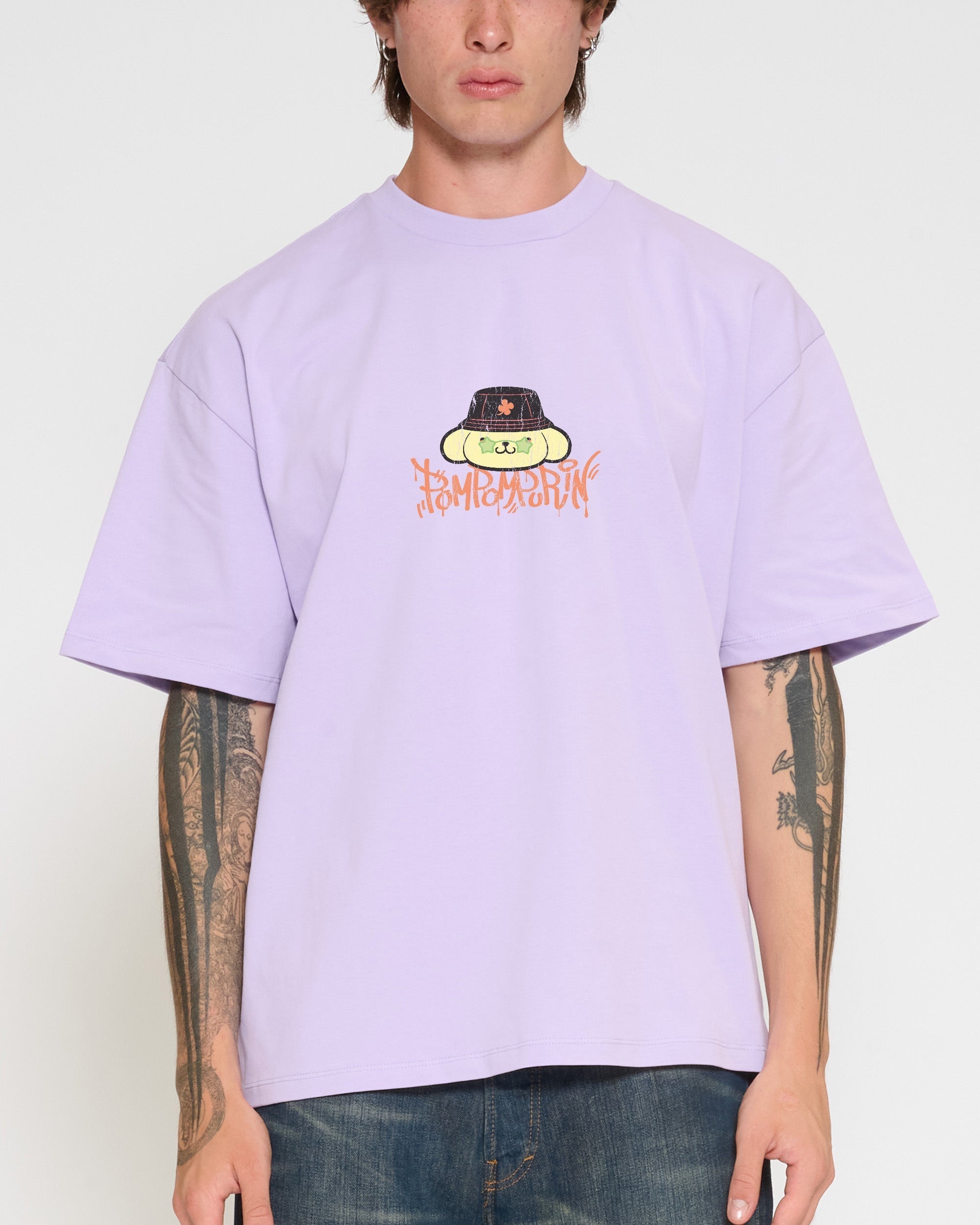 Pompompurin Street Oversized Tee
