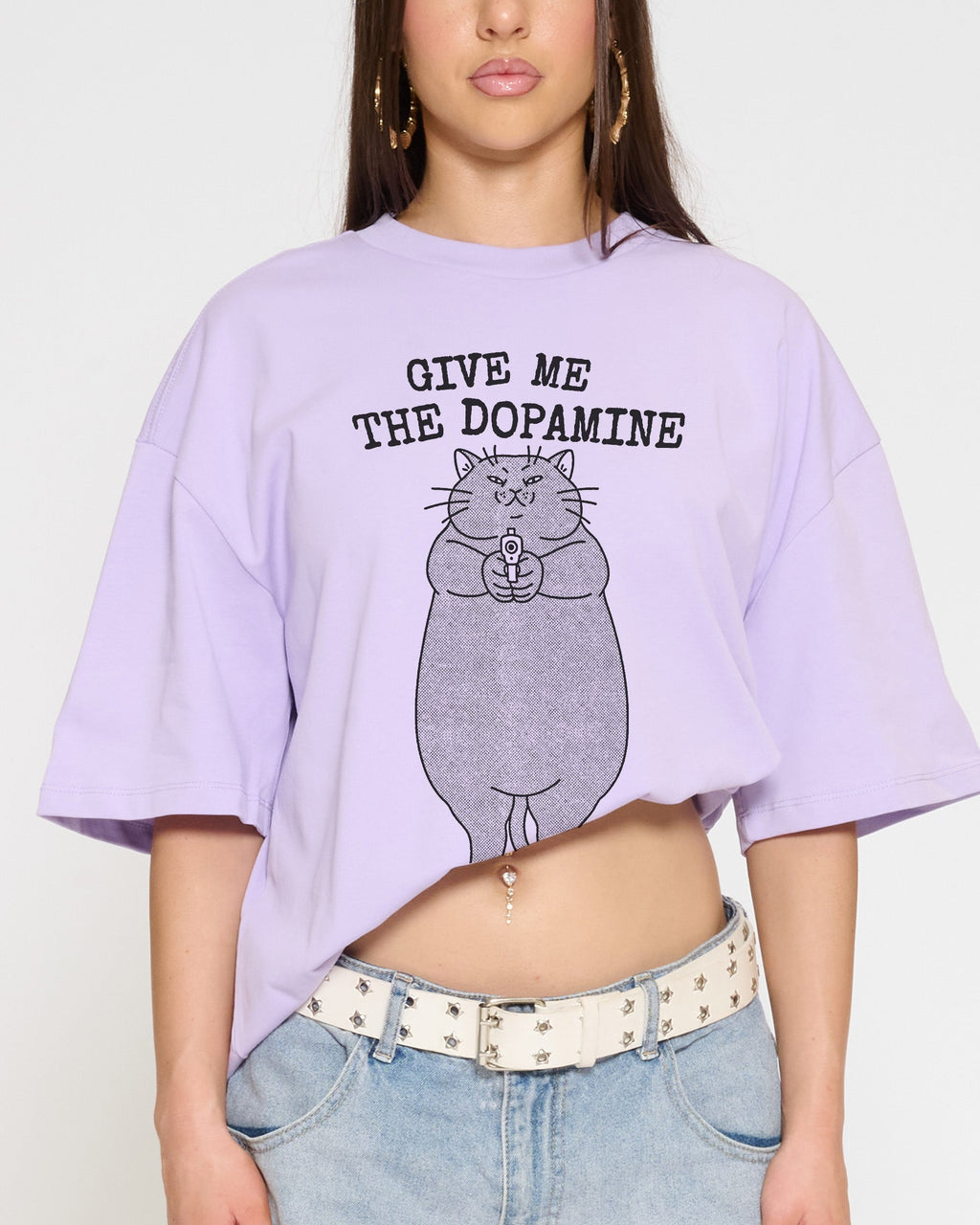 Give Me The Dopamine Oversized Tee