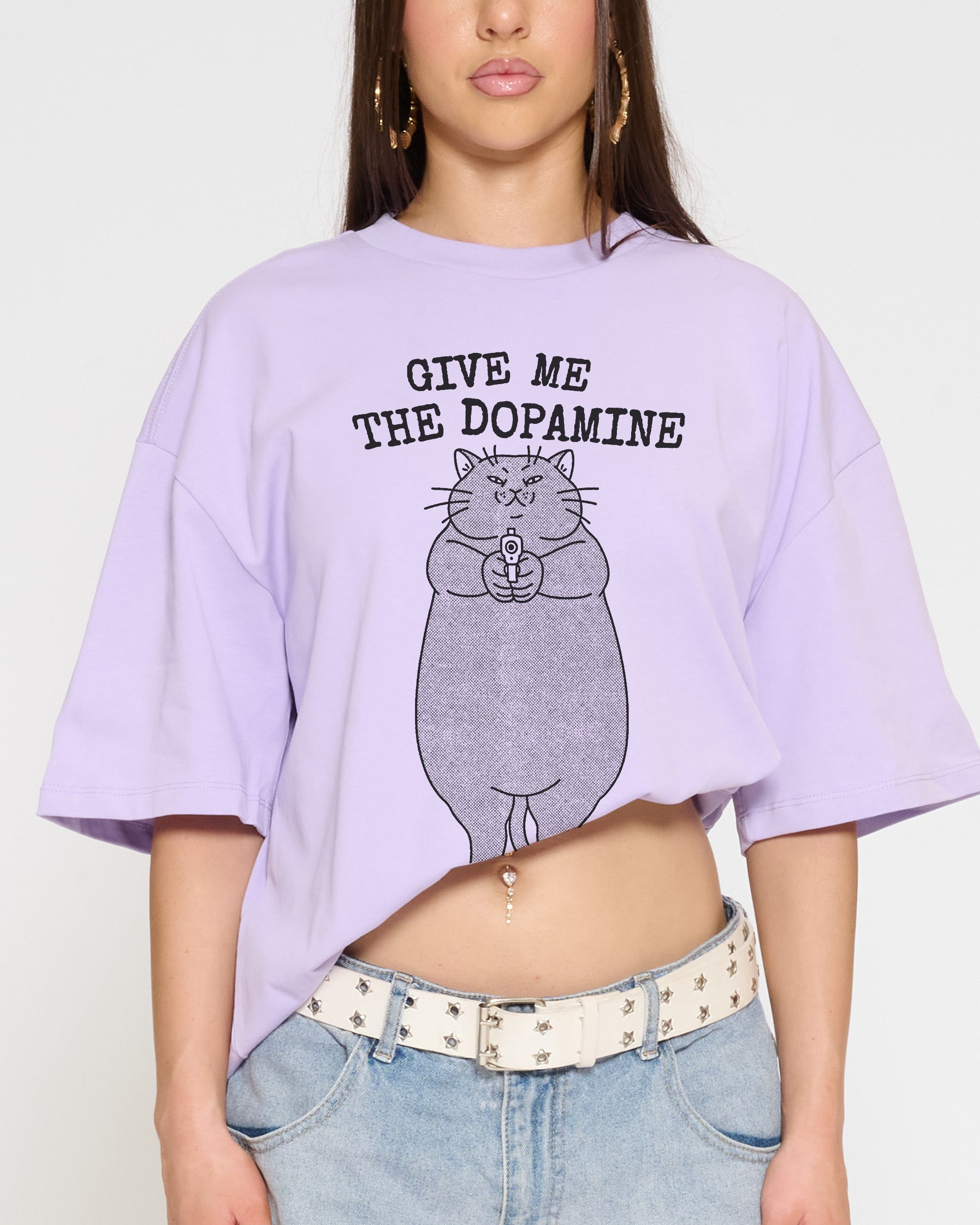 Give Me The Dopamine Oversized Tee