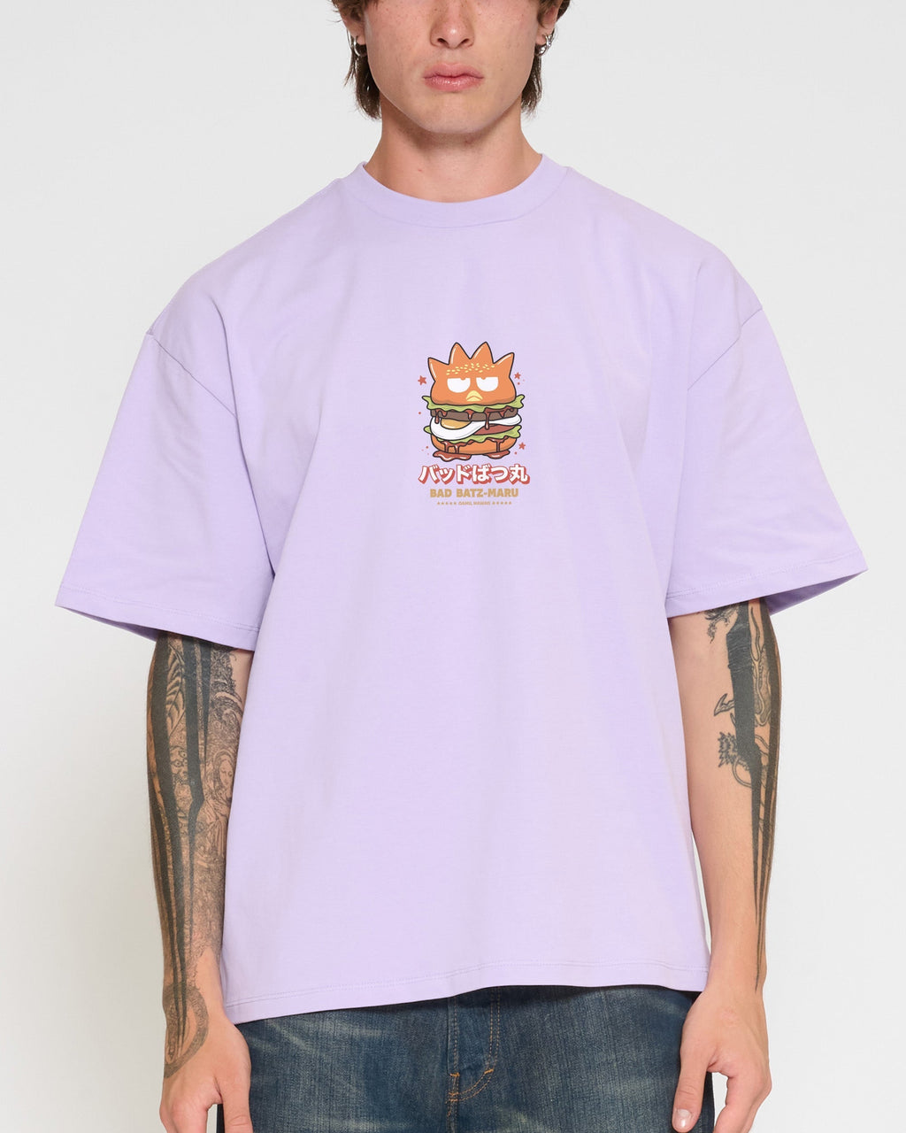 Bad Badtz-Maru Burger Oversized Tee