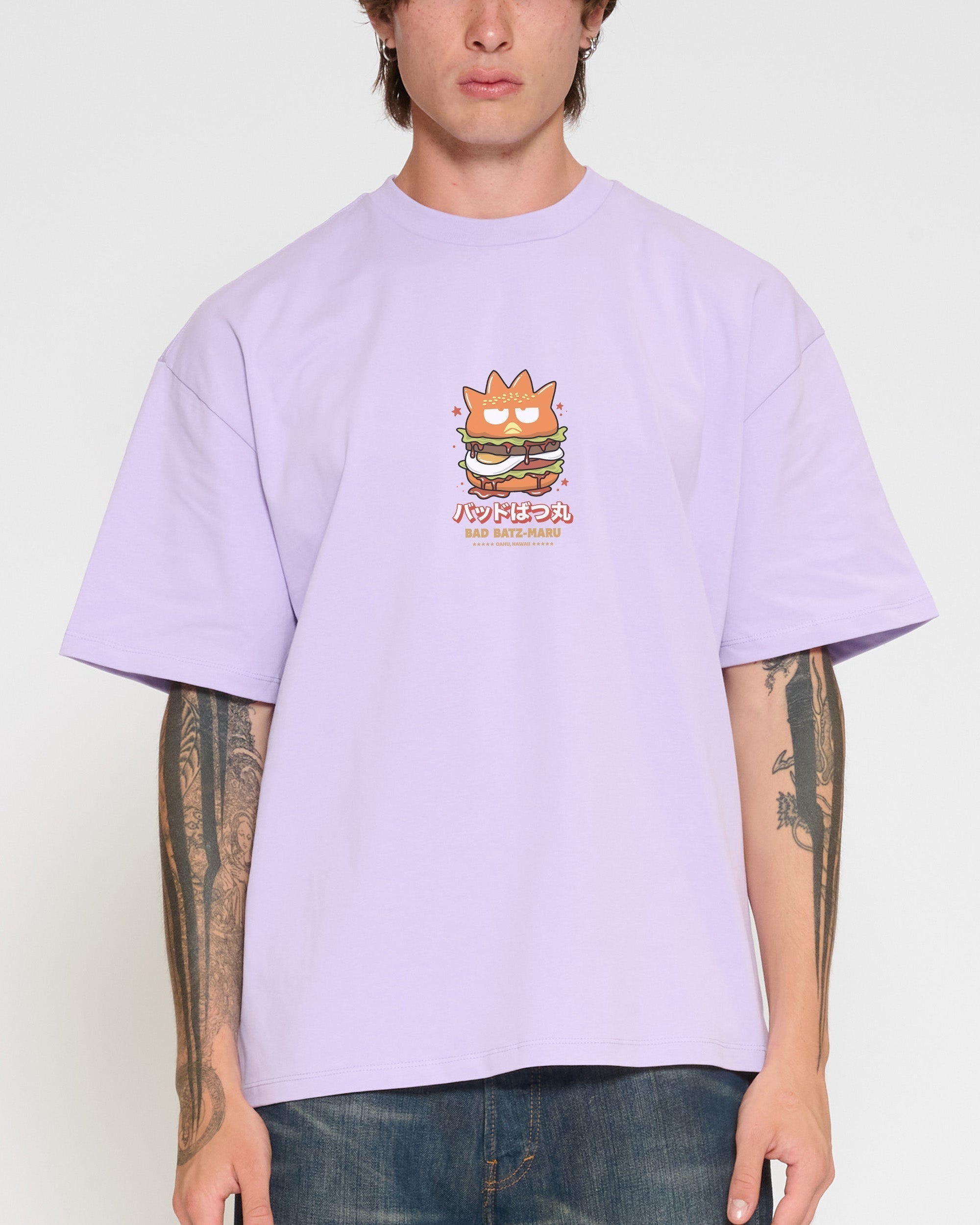 Bad Badtz-Maru Burger Oversized Tee
