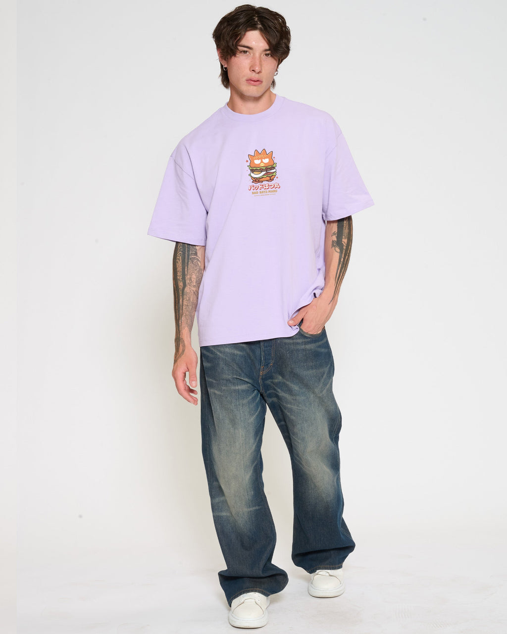 Bad Badtz-Maru Burger Oversized Tee