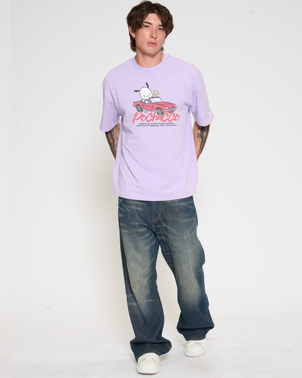 Pochacco Peak Hour Oversized Tee