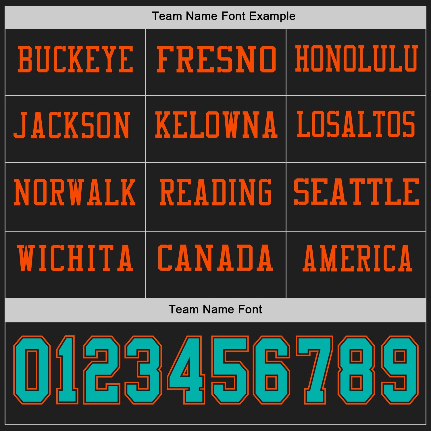 Custom Black Aqua-Orange Long Sleeve Authentic Football Jersey