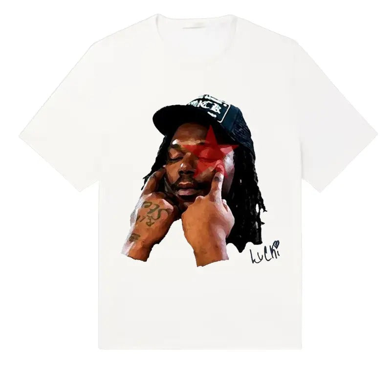 Lucci Star Red Rapper Your Next GoTo Shirt Menswear Top T-Shirts