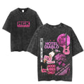 MGK Hotel Diablo Machine Gun Kelly Born Horns Shirt Vintage Rock Pink Grunge Music Concert Streetwear T-Shirts