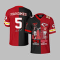 Mahomes Tech On Saturdays Chiefs On Sundays Football Jersey - Grishko.com