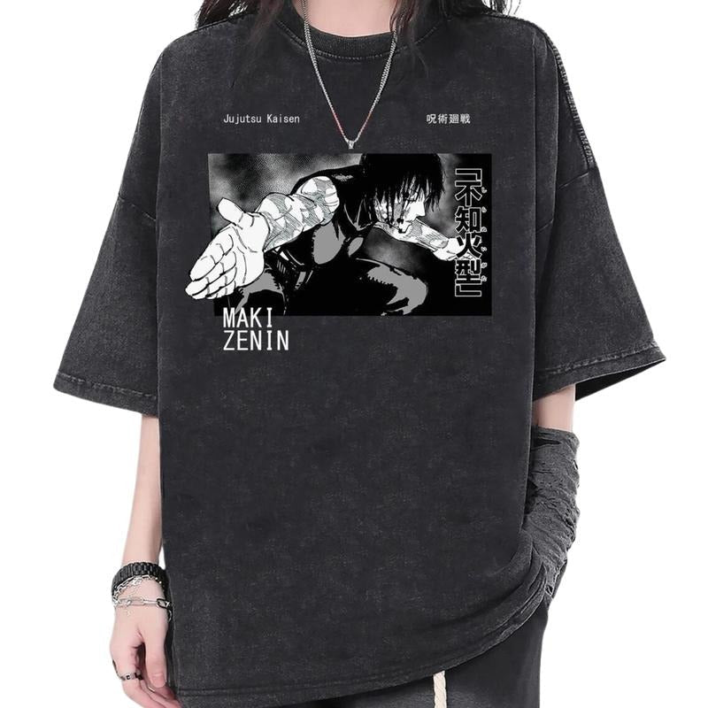 Maki Zenin DRG Maki Anime DRG Zenin DRG Anime Manga T-Shirts