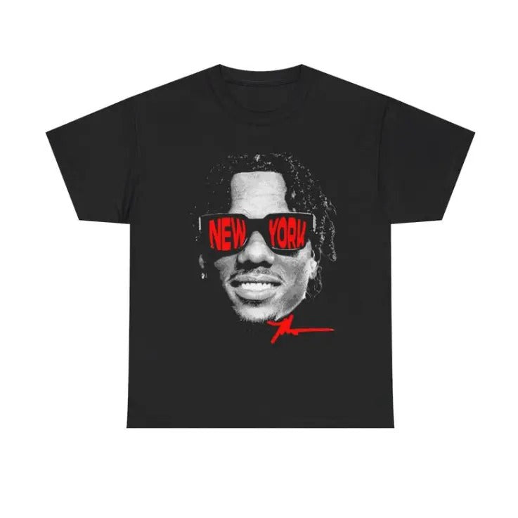 Malik Big Head S 3XL Streetwear & Underwear Round Neck T-Shirts