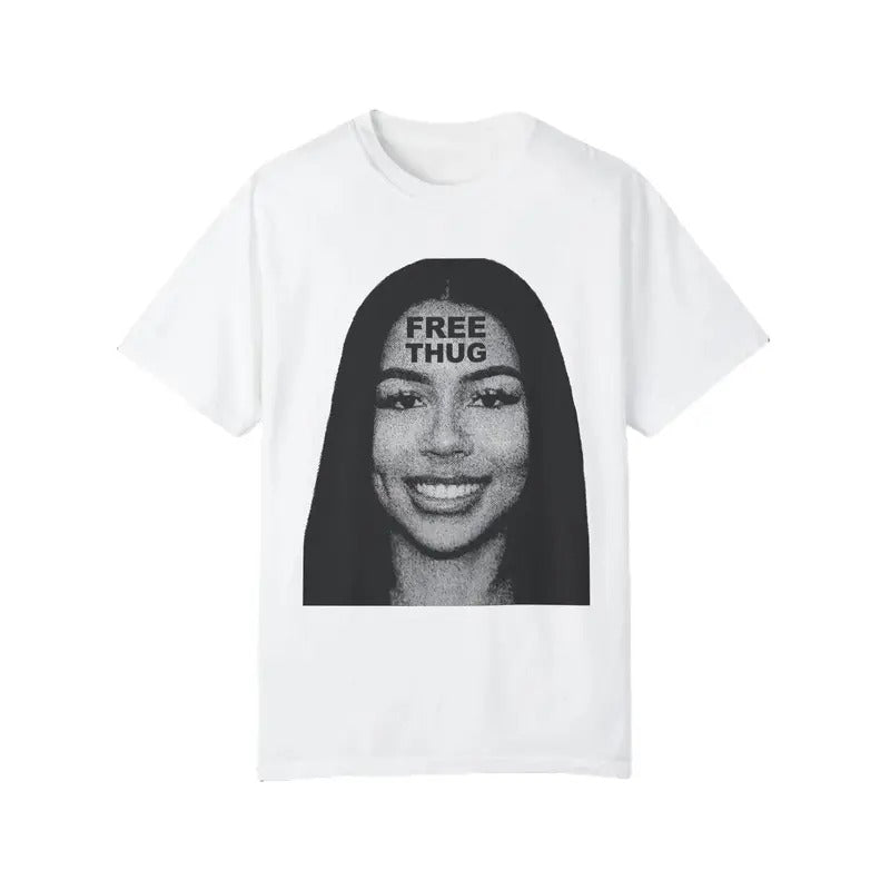 Mariah Scientist Rapper Young Thug Hip Hop Short Sleeve Classic Cotton Menswear T-Shirts