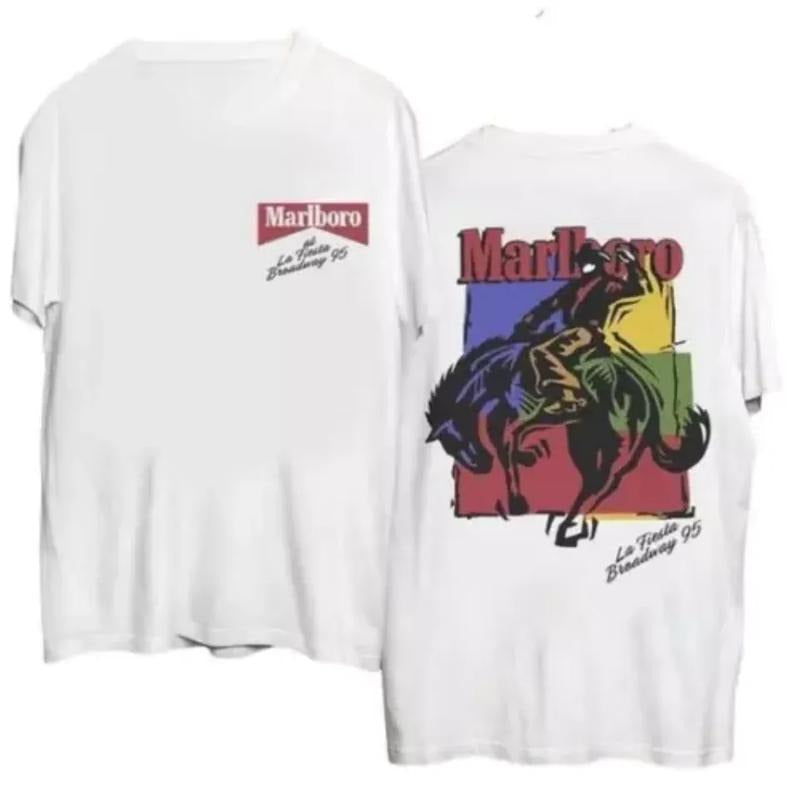 Marlboro Vintage Marlboro Marlboro Vintage Sided 90s Unisex T-shirt, Sweatshirt, Hoodie (1)