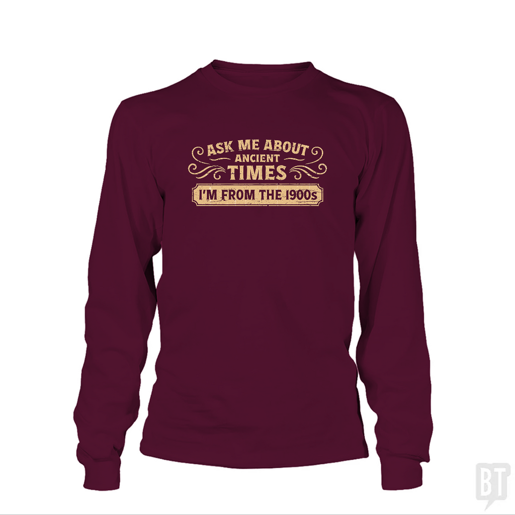 Ask Me About Ancient Long Sleeve