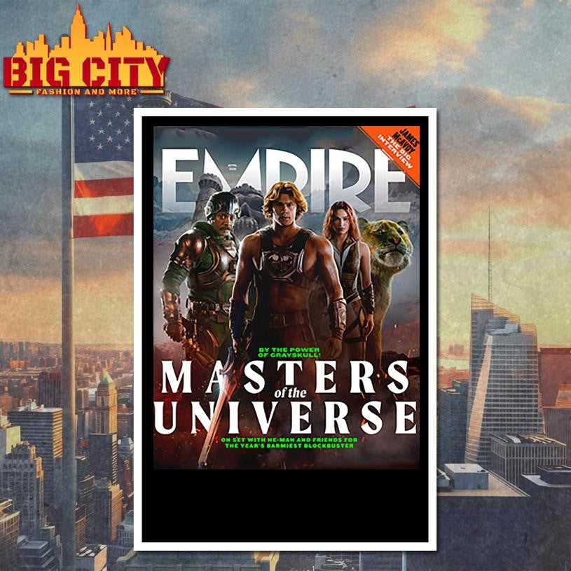 Masters Of The Universe Movie Live Action First Look Poster Film Releases On June 5 2026 Shirt