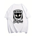 100% Cotton Bear Print Casual Short Sleeve Shirt Summer Outdoor Crew Necks Menswear T-Shirts