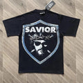 HELL STUDIOS STAR BIGGER THAN SATAN Retro Printed Short Sleeve T-Shirts
