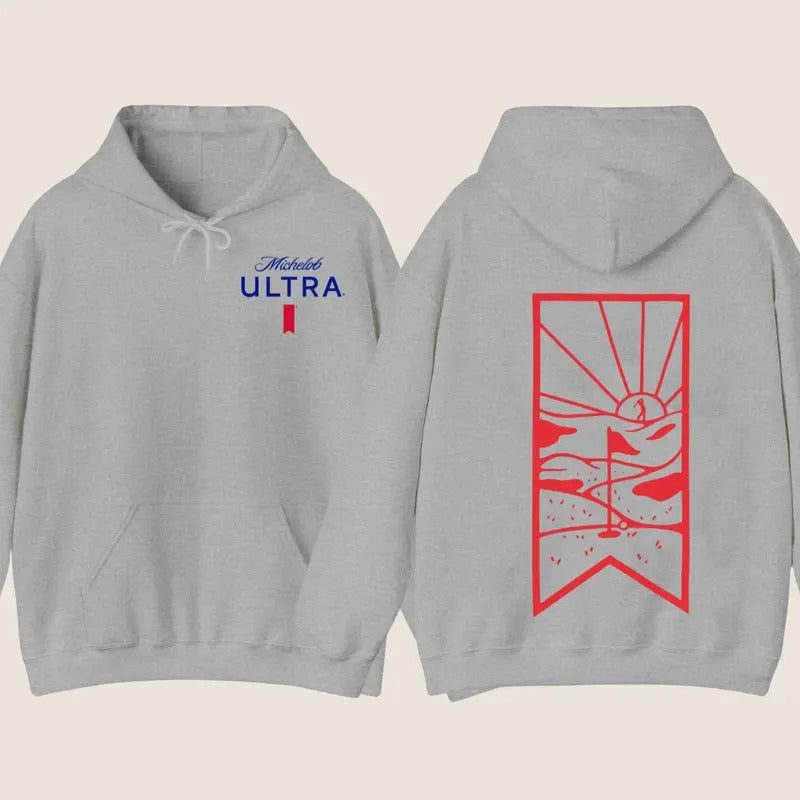 Michelob Ultra Golf Menswear & Womenswear & Double Side Him Her T-Shirts