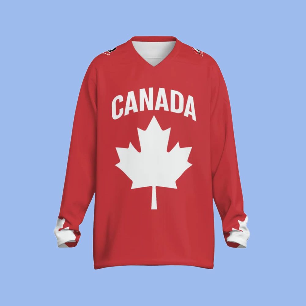 Mike Myers Wearing Canada Never 51 Hockey Jersey - Grishko.com