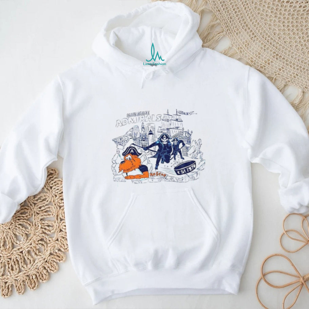 Milwaukee Admirals Roscoe est 1970 hockey shirt