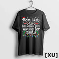 Most Likely To Asleep First Waiting For Santa Christmas Xmas Tshirts Sweater