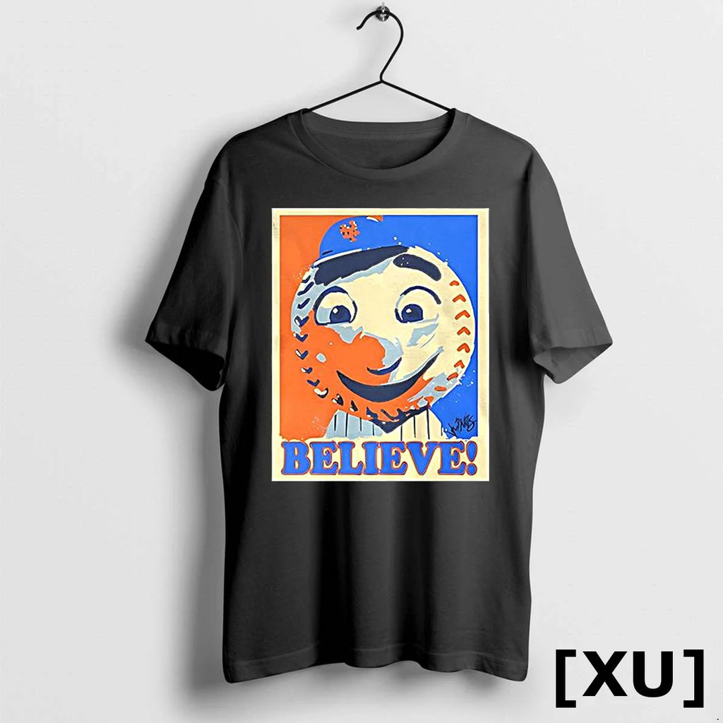 Mr Met New York Mets Mlb Baseball Believe Hope 2025 Tshirts Sweater