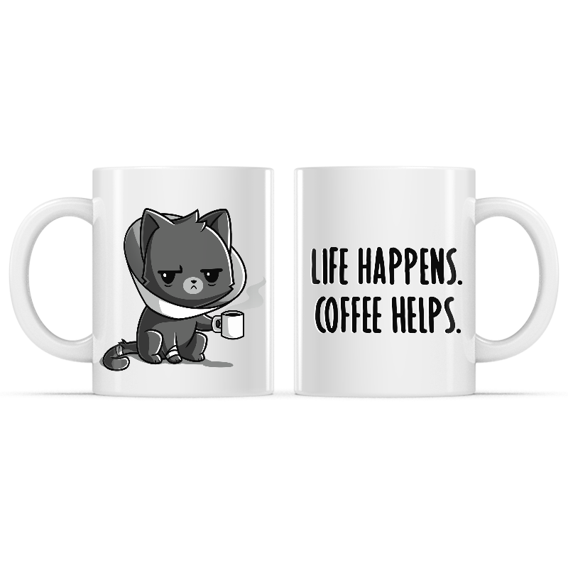 Life Happens. Coffee Helps. Mug