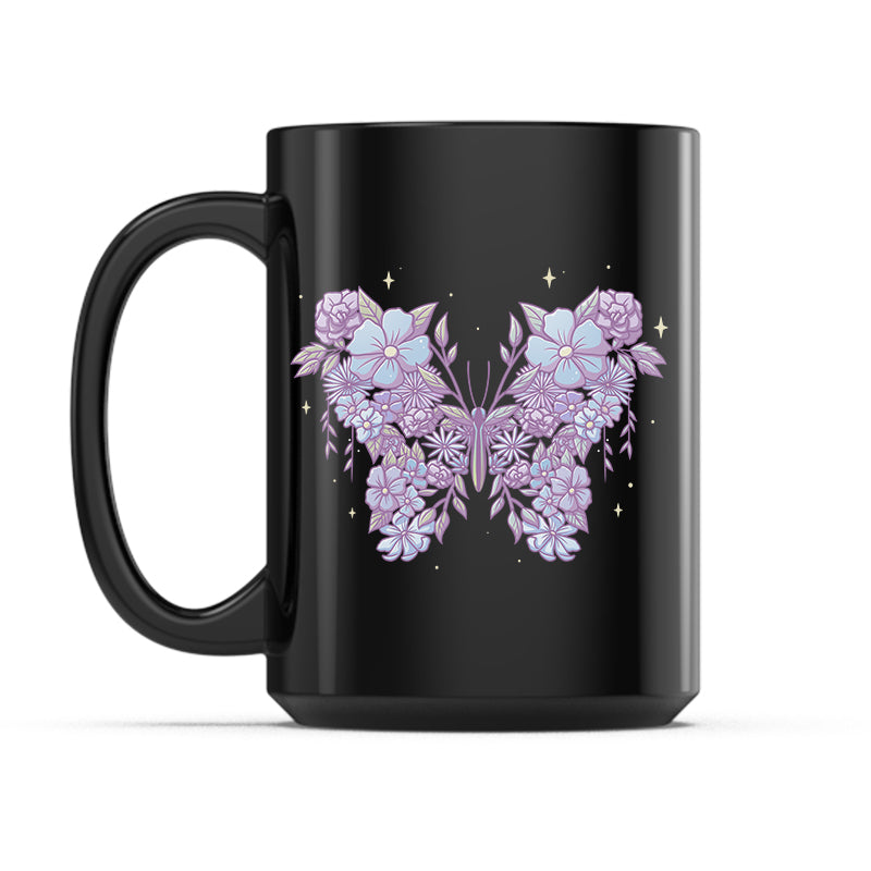 Floral Butterfly Mug