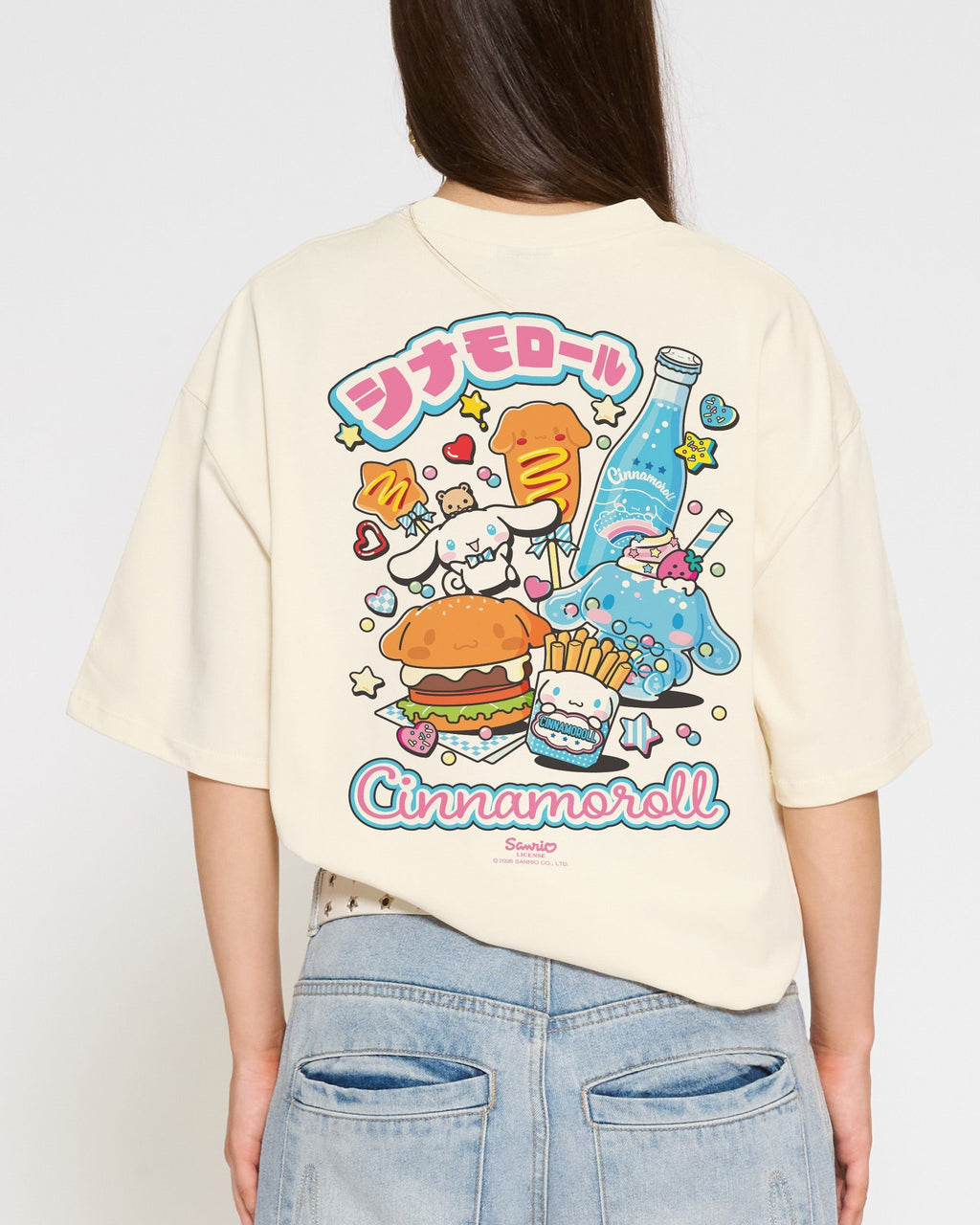 Cinnamoroll Kawaii Oversized Tee