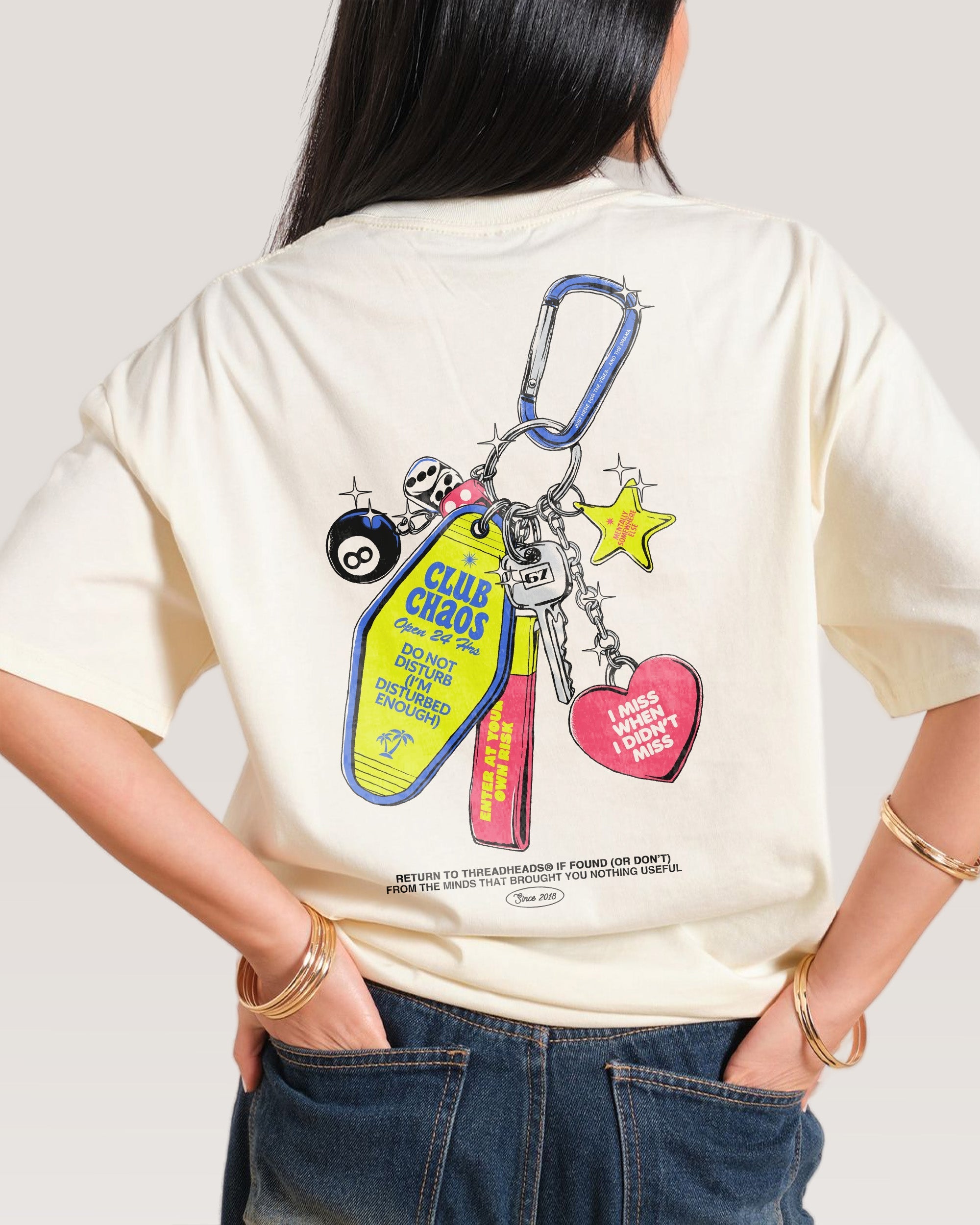 Club Chaos Key Chain T-Shirt