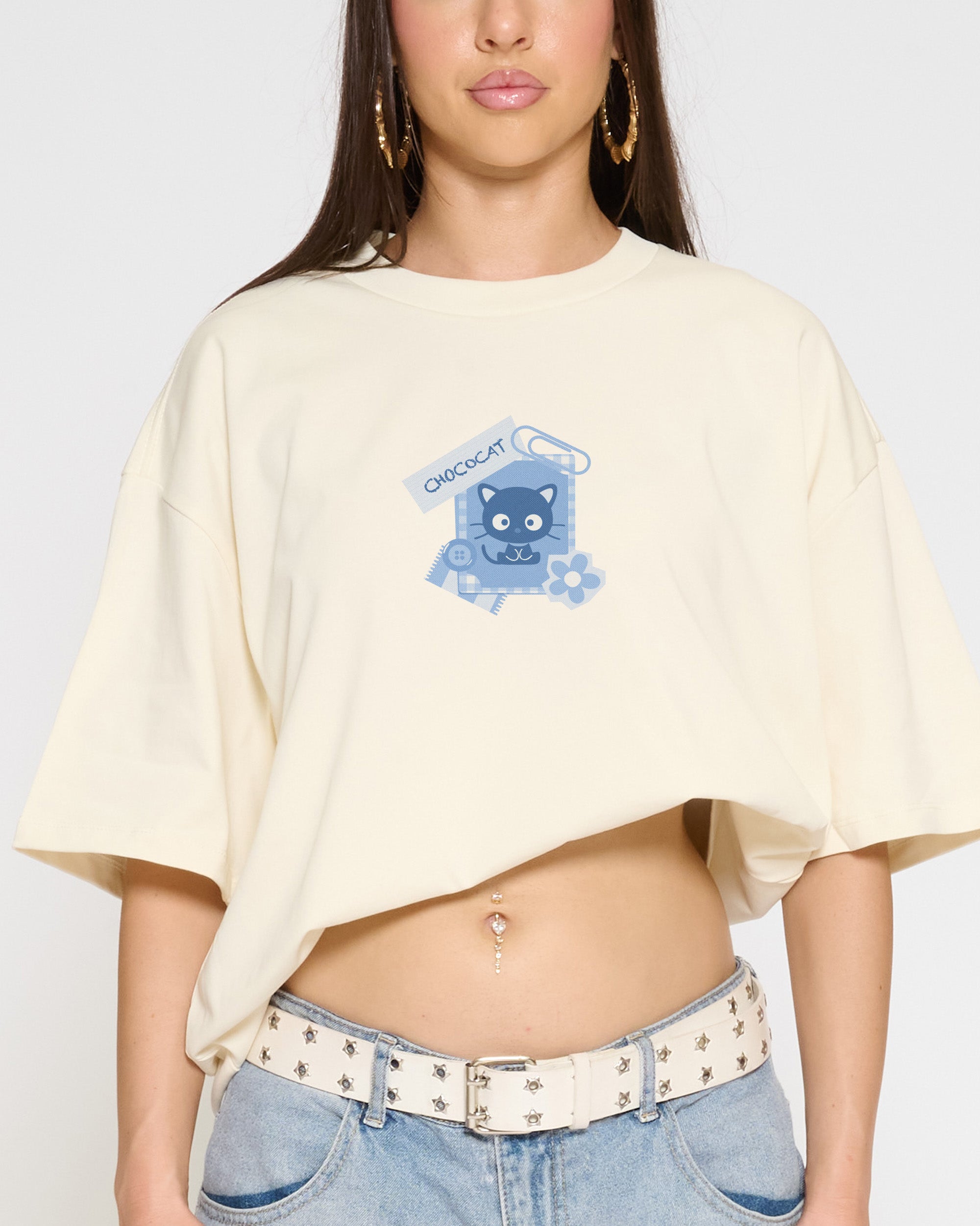 Chococat Scrapbook Oversized Tee