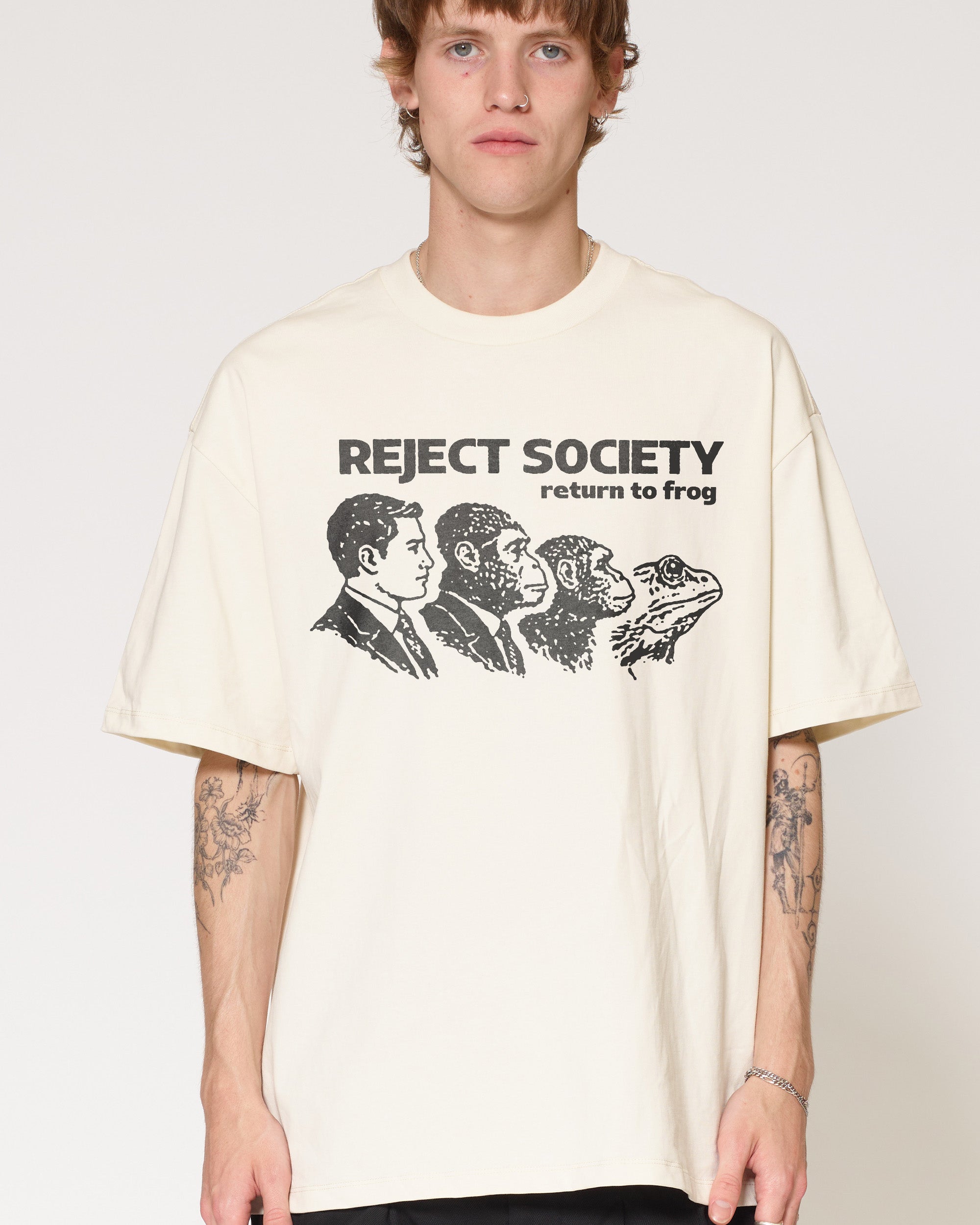 Reject Society Oversized Tee