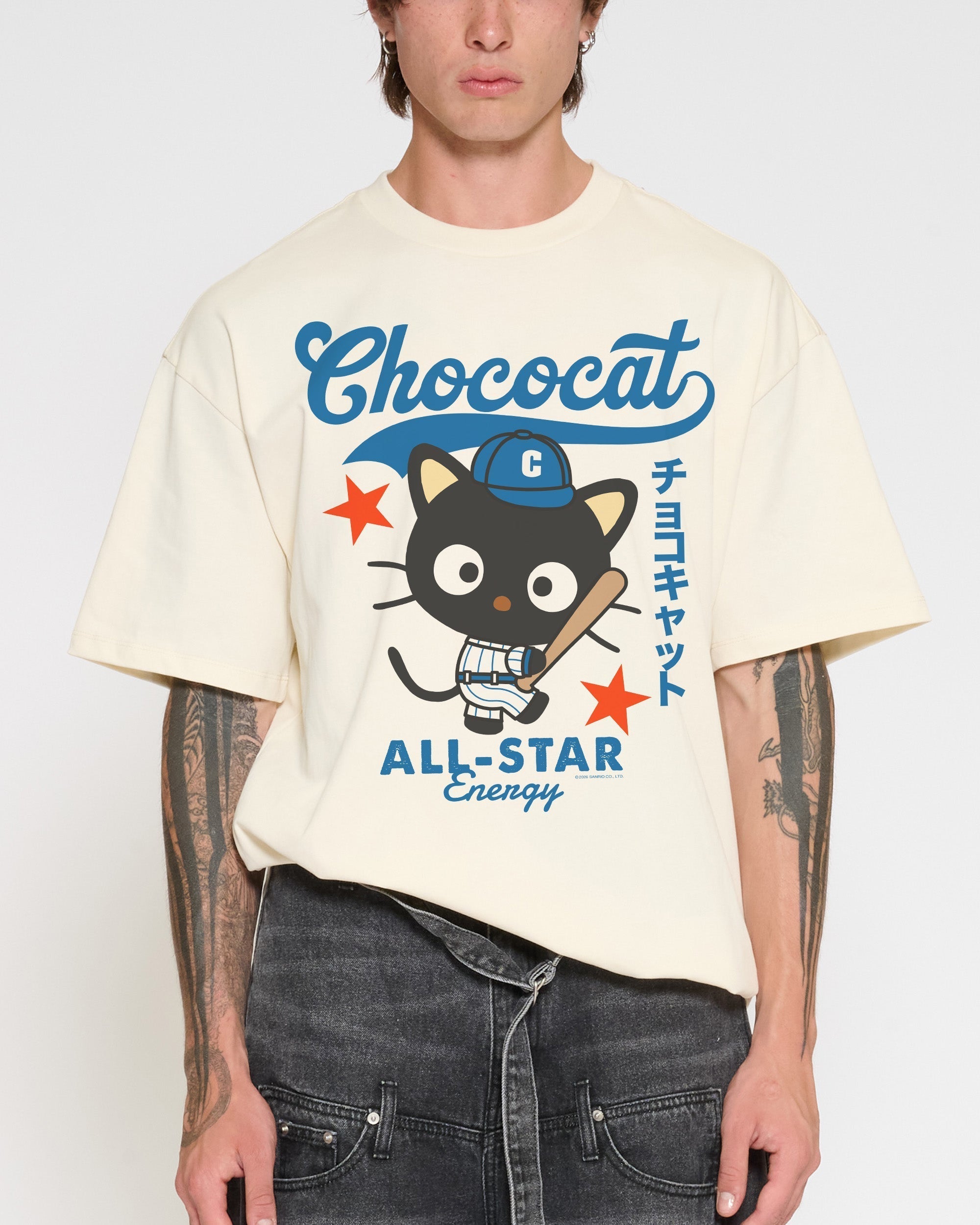 Chococat Baseball Oversized Tee
