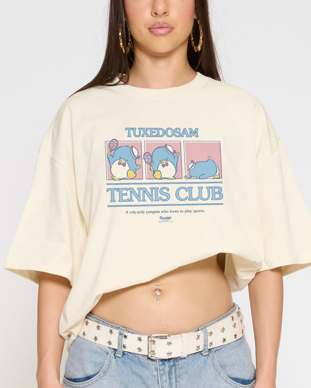 Tuxedo Sam Tennis Club Oversized Tee