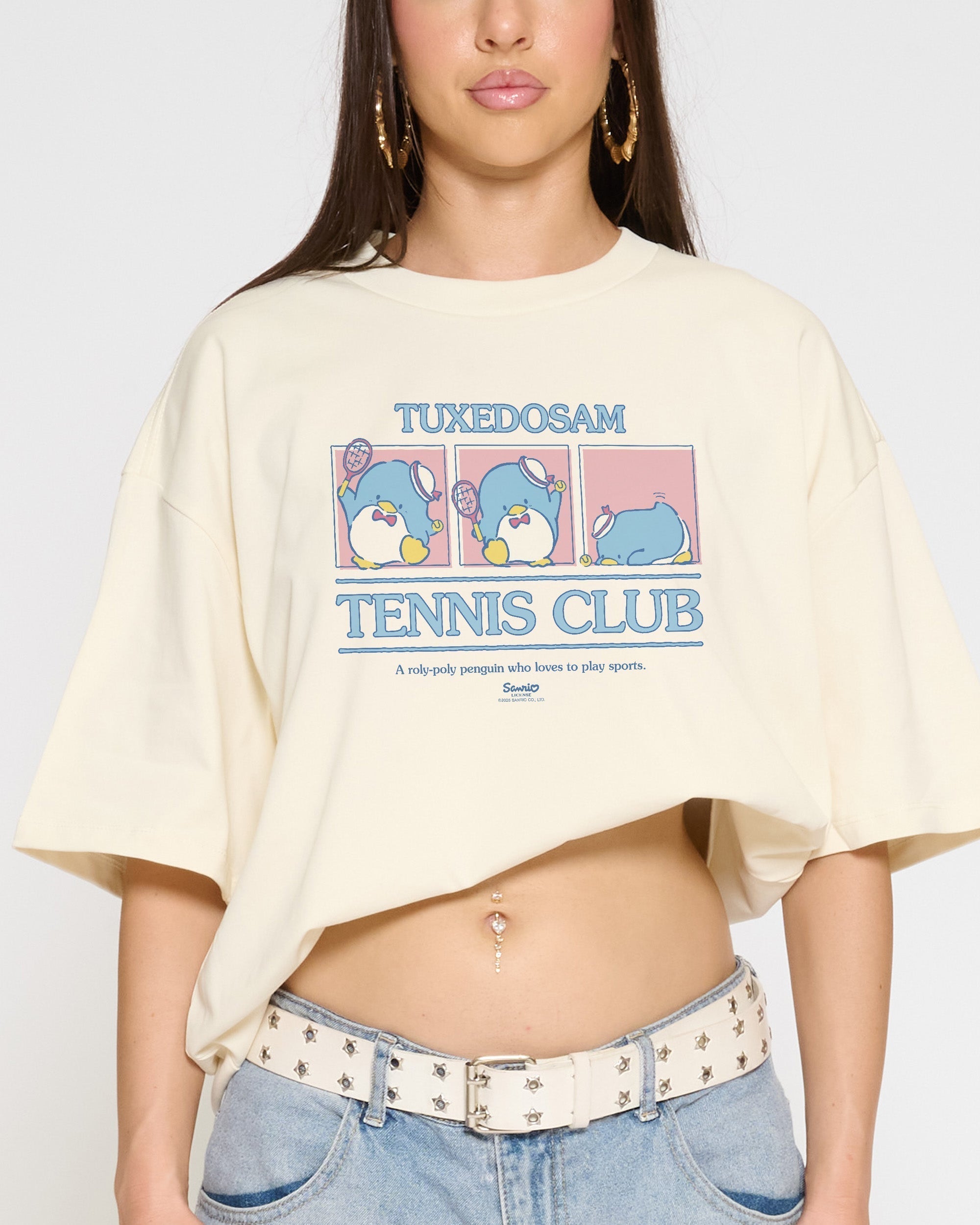 Tuxedo Sam Tennis Club Oversized Tee