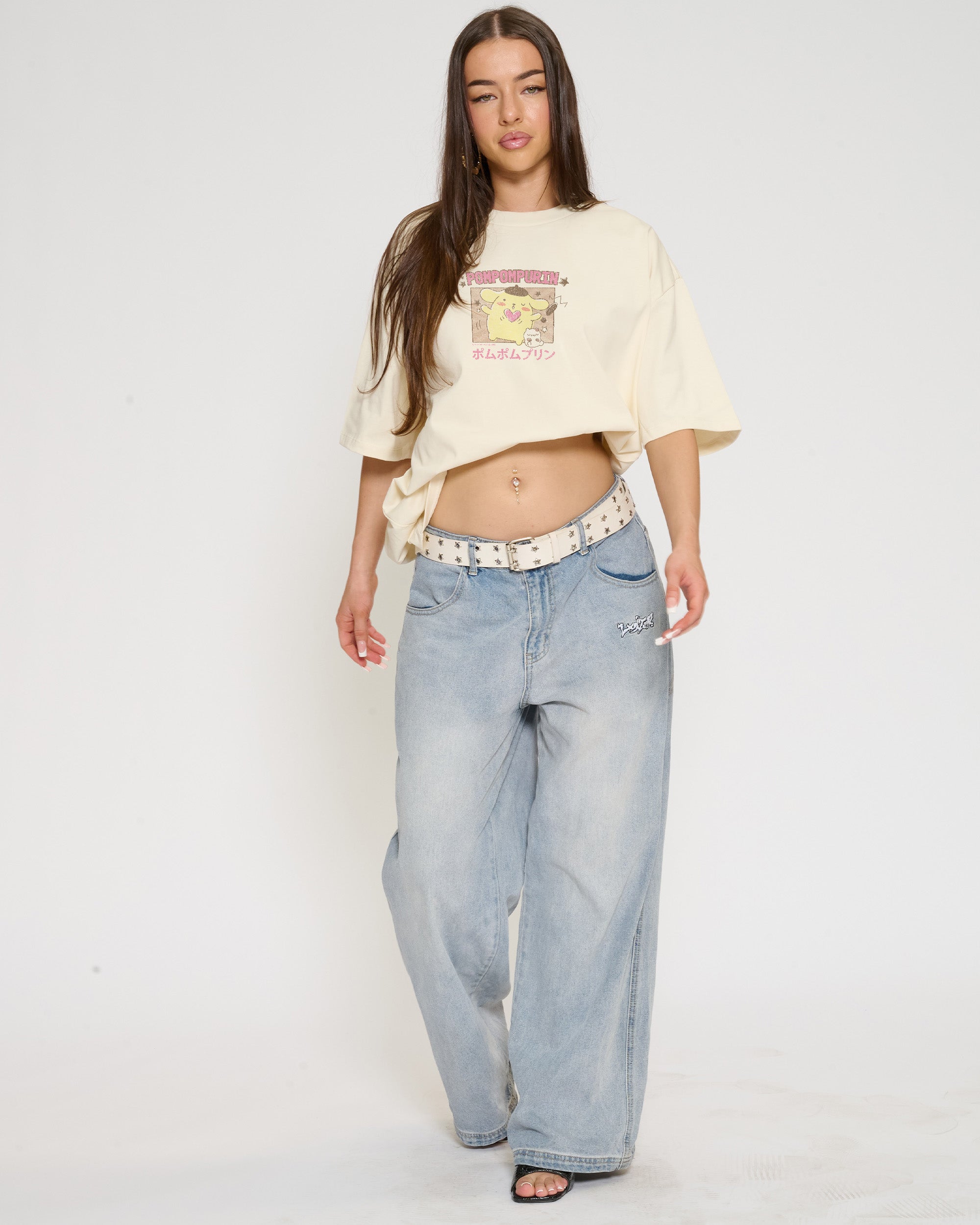Pompompurin Kawaii Oversized Tee