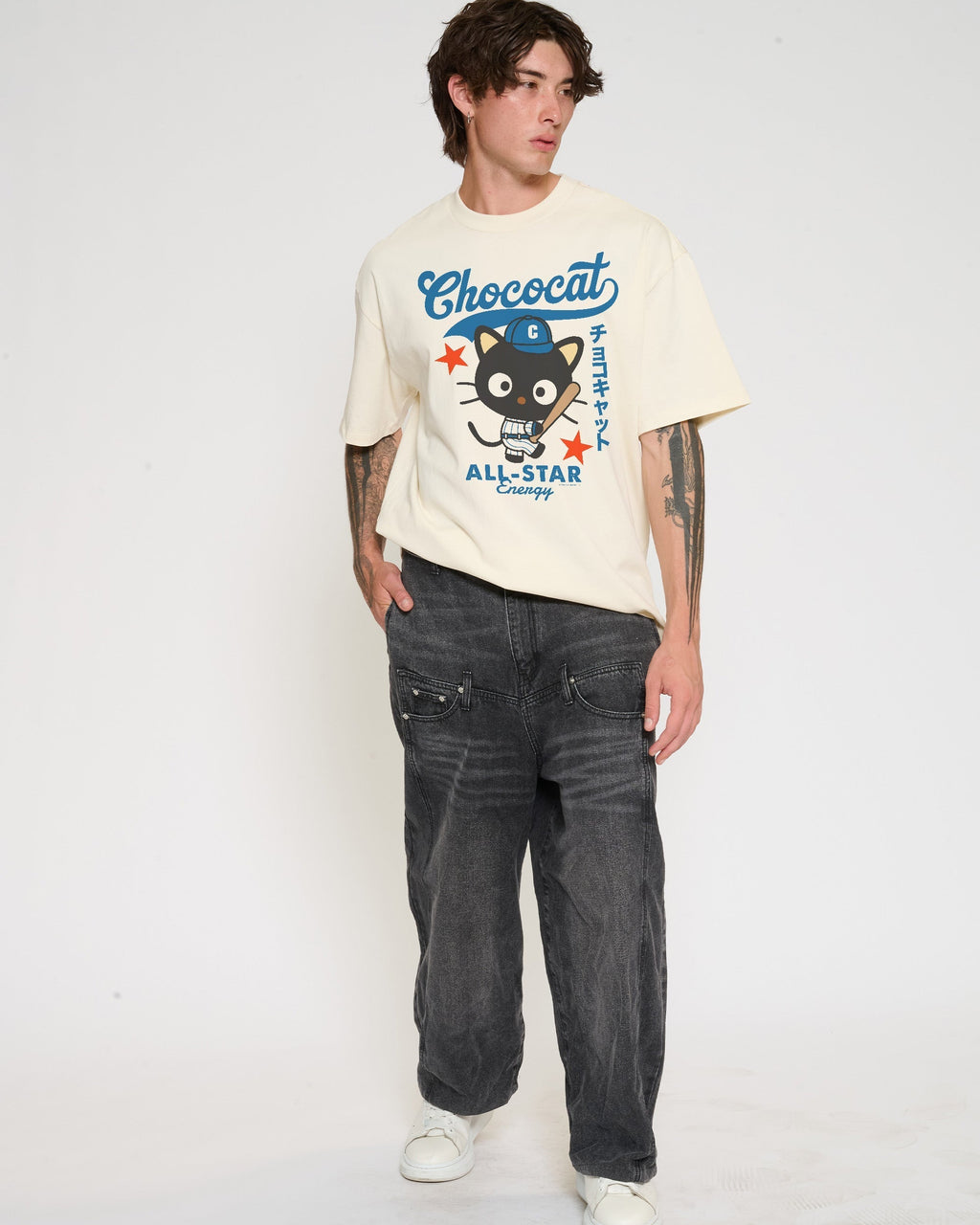 Chococat Baseball Oversized Tee