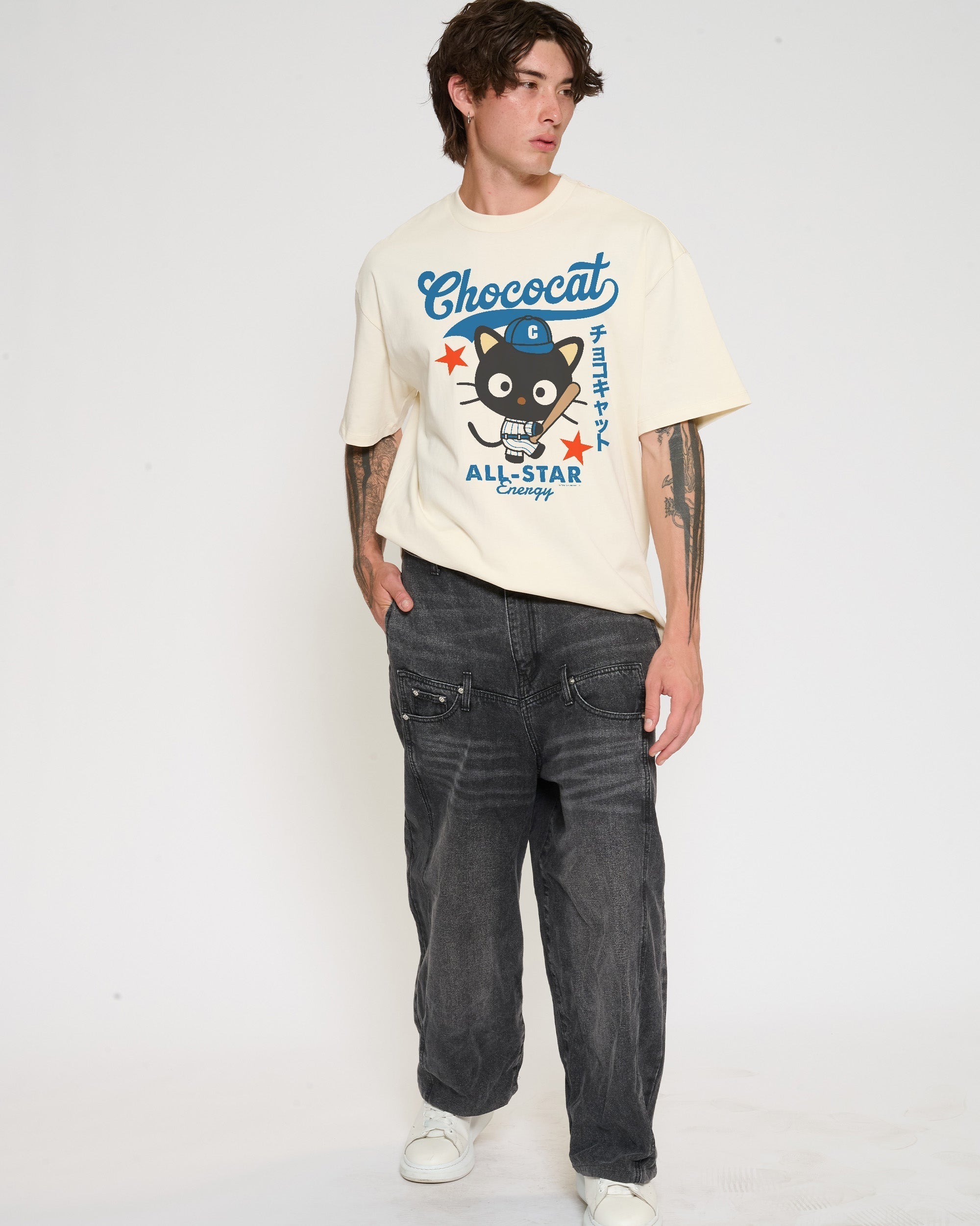 Chococat Baseball Oversized Tee